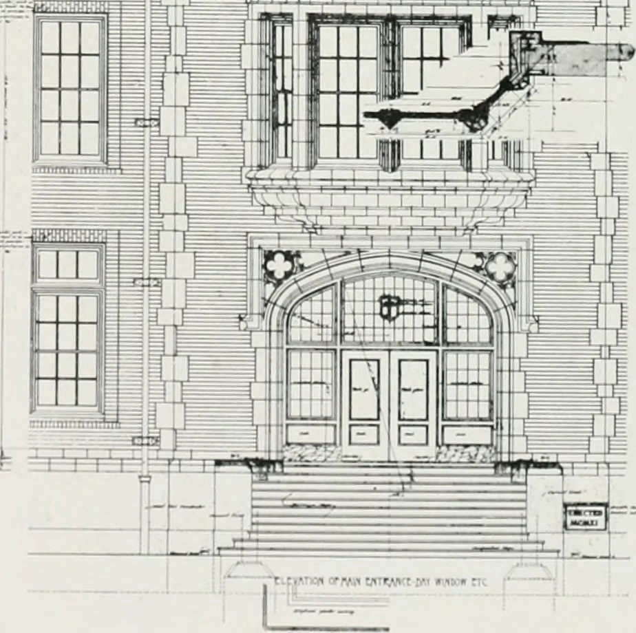 An illustration from The Architect & engineer of California and the Pacific Coast, 1905, leaf 73