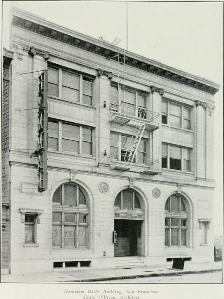 An illustration from The Architect & engineer of California and the Pacific Coast, 1905, leaf 79