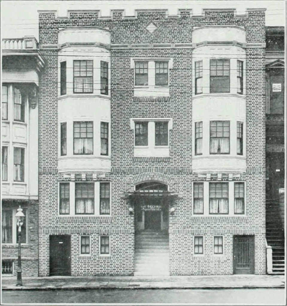 An illustration from The Architect & engineer of California and the Pacific Coast, 1905, leaf 80