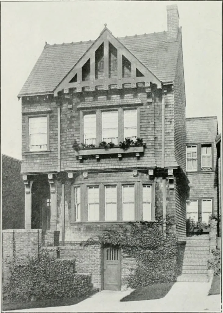 An illustration from The Architect & engineer of California and the Pacific Coast, 1905, leaf 83
