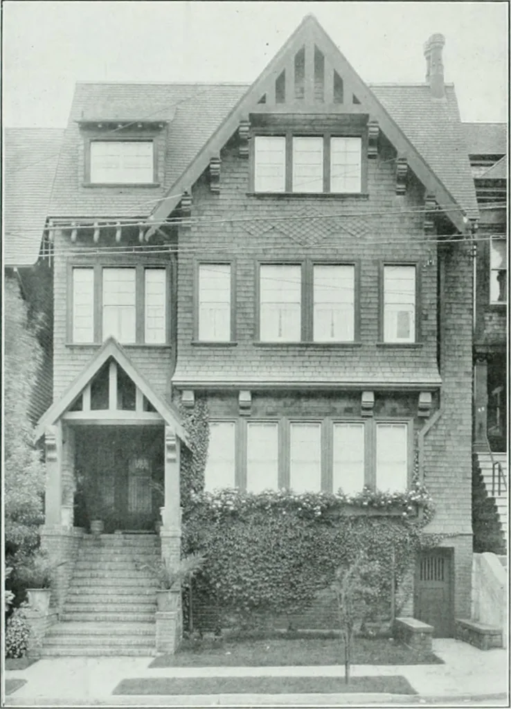An illustration from The Architect & engineer of California and the Pacific Coast, 1905, leaf 84