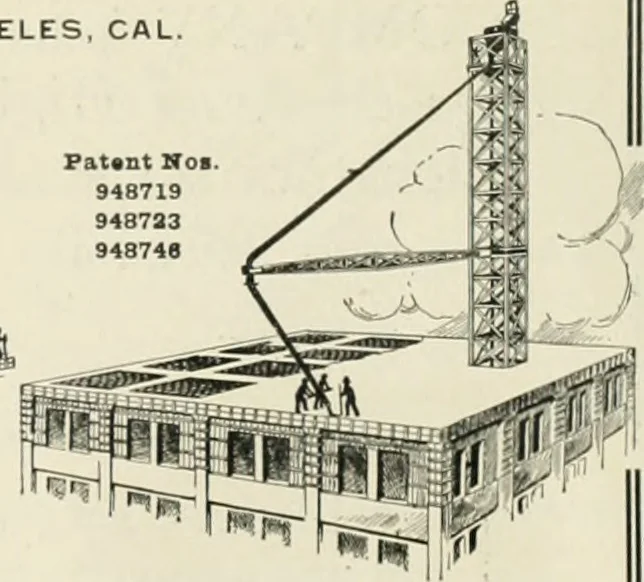 An illustration from The Architect & engineer of California and the Pacific Coast, 1905, leaf 9