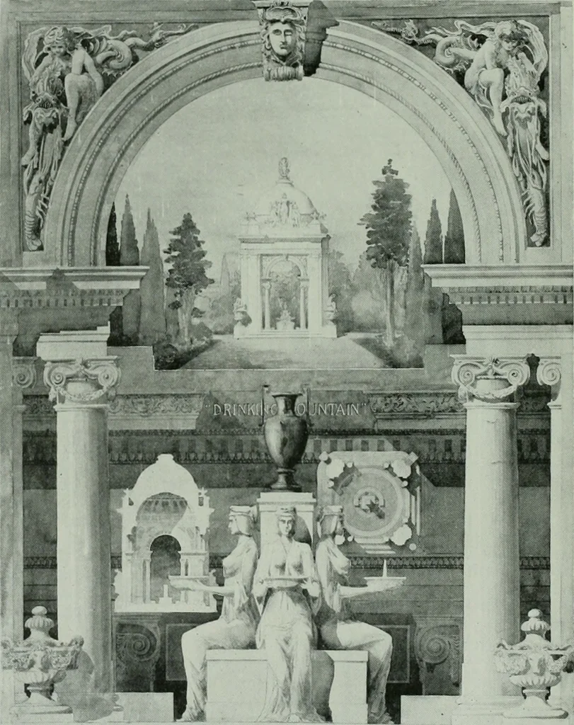 An illustration from The Architect & engineer of California and the Pacific Coast, 1905, leaf 109
