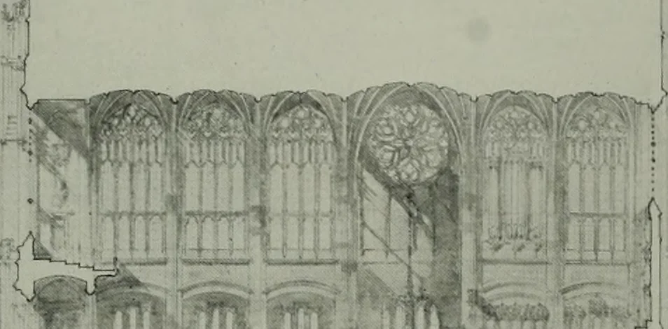 An illustration from The Architect & engineer of California and the Pacific Coast, 1905, leaf 110
