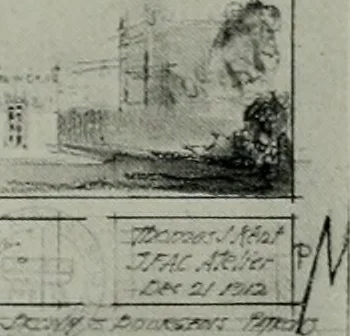 An illustration from The Architect & engineer of California and the Pacific Coast, 1905, leaf 112