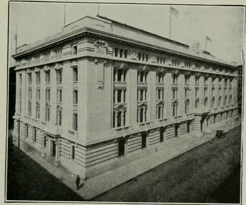 An illustration from The Architect & engineer of California and the Pacific Coast, 1905, leaf 114