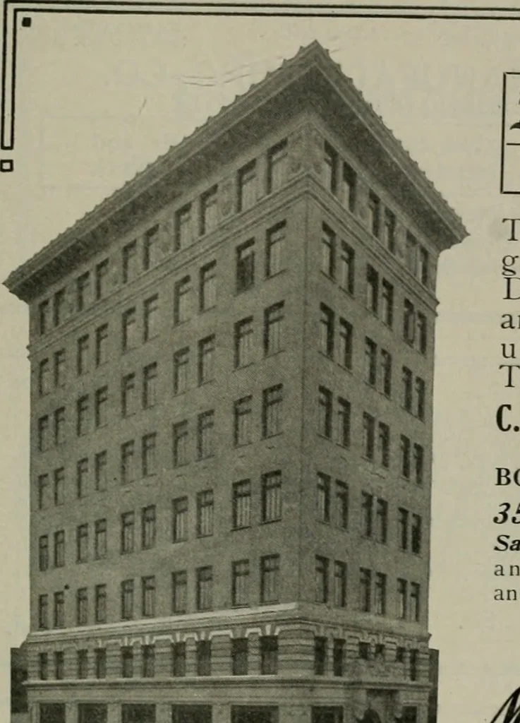 An illustration from The Architect & engineer of California and the Pacific Coast, 1905, leaf 224