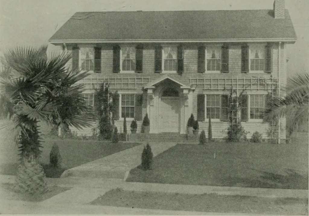 An illustration from The Architect & engineer of California and the Pacific Coast, 1905, leaf 248