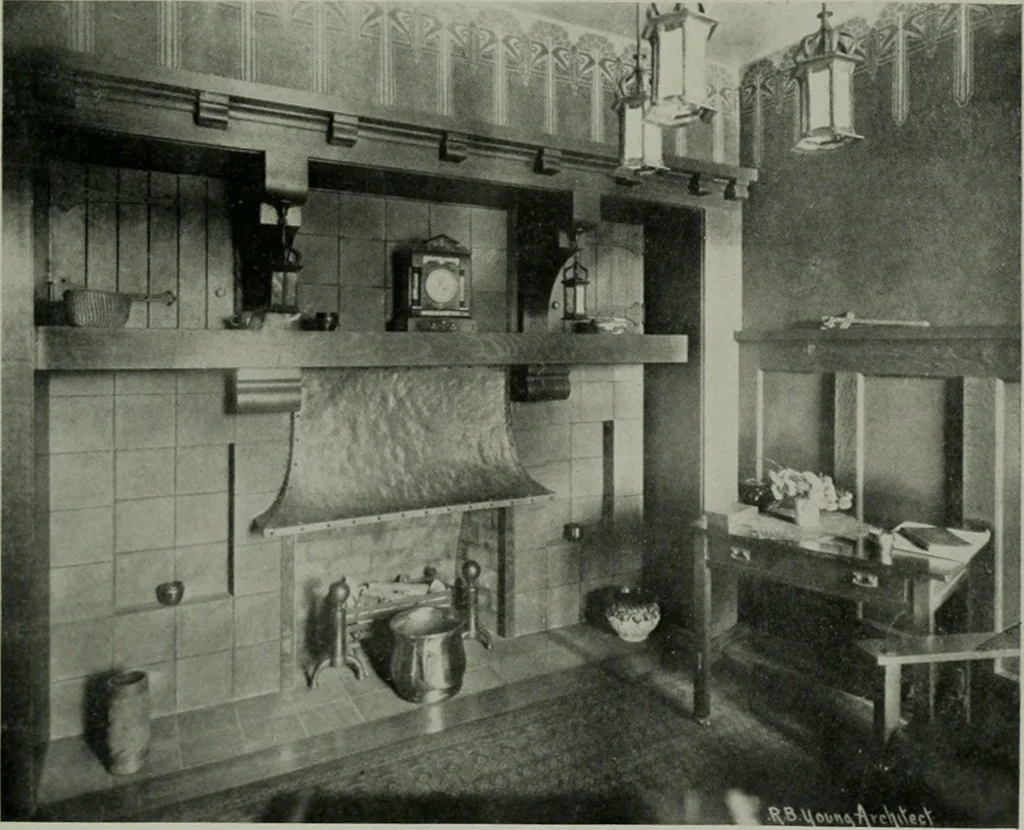 An illustration from The Architect & engineer of California and the Pacific Coast, 1905, leaf 248