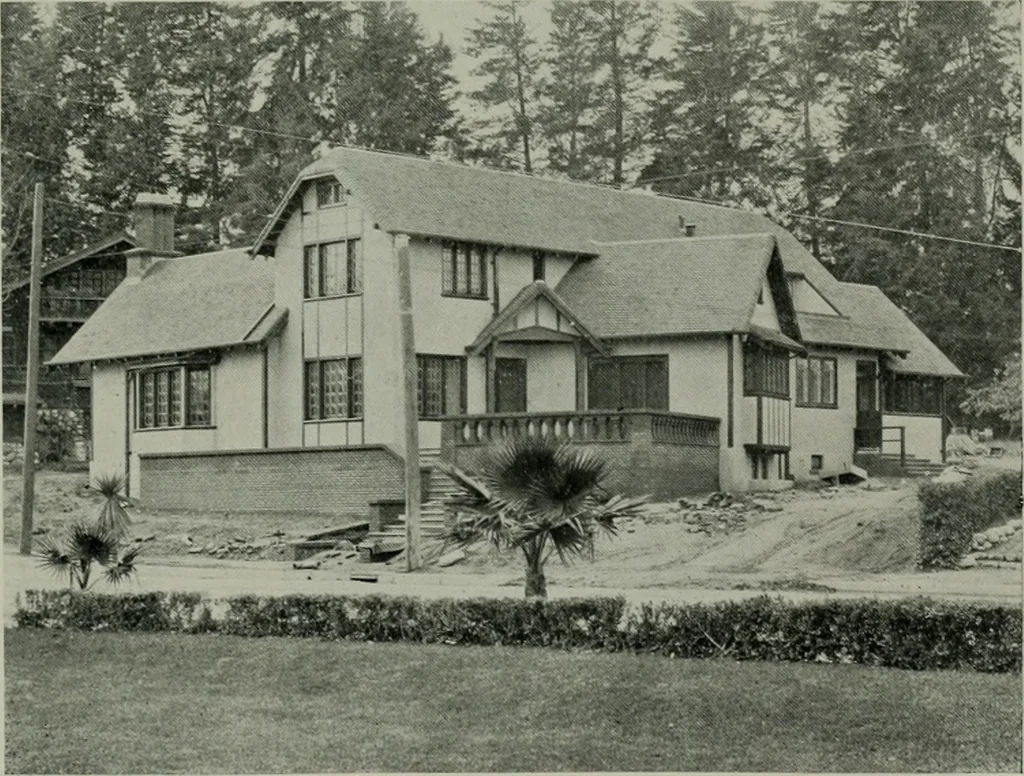 An illustration from The Architect & engineer of California and the Pacific Coast, 1905, leaf 250