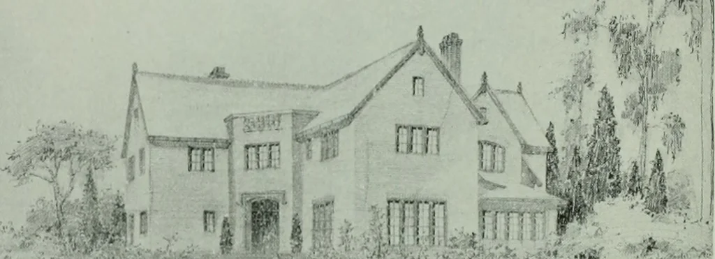 An illustration from The Architect & engineer of California and the Pacific Coast, 1905, leaf 253