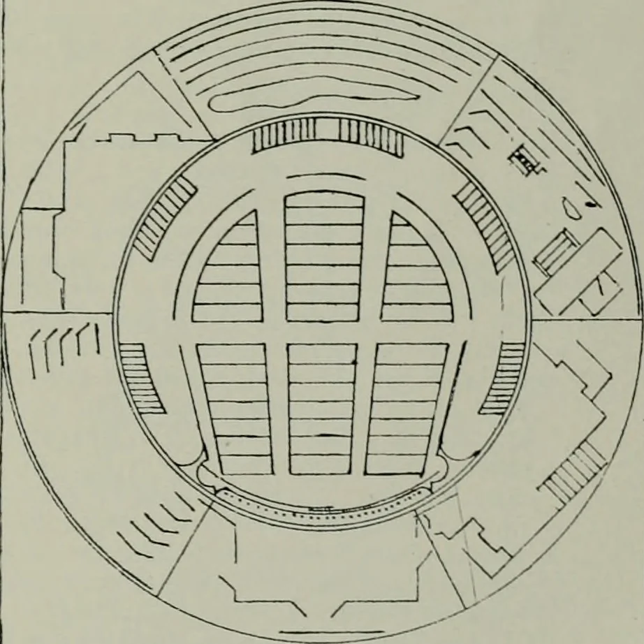 An illustration from The Architect & engineer of California and the Pacific Coast, 1905, leaf 266