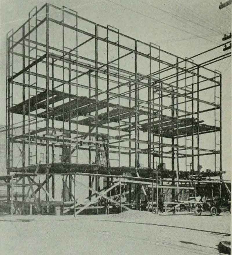 An illustration from The Architect & engineer of California and the Pacific Coast, 1905, leaf 295