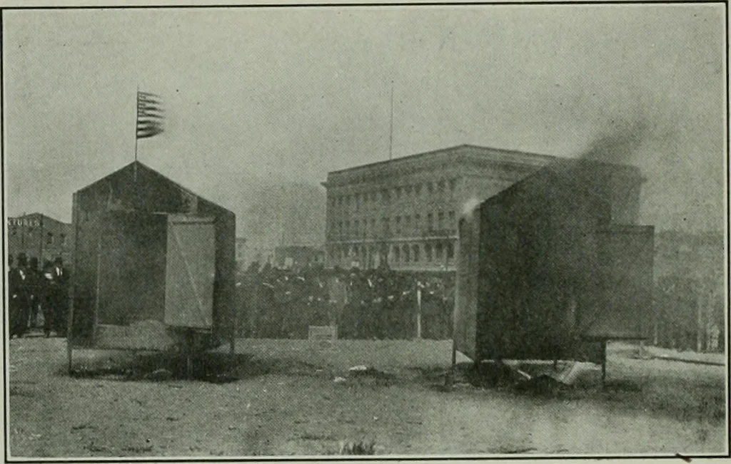 An illustration from The Architect & engineer of California and the Pacific Coast, 1905, leaf 319