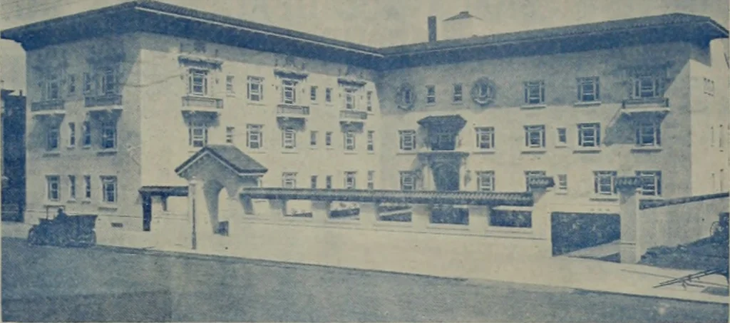 An illustration from The Architect & engineer of California and the Pacific Coast, 1905, leaf 32