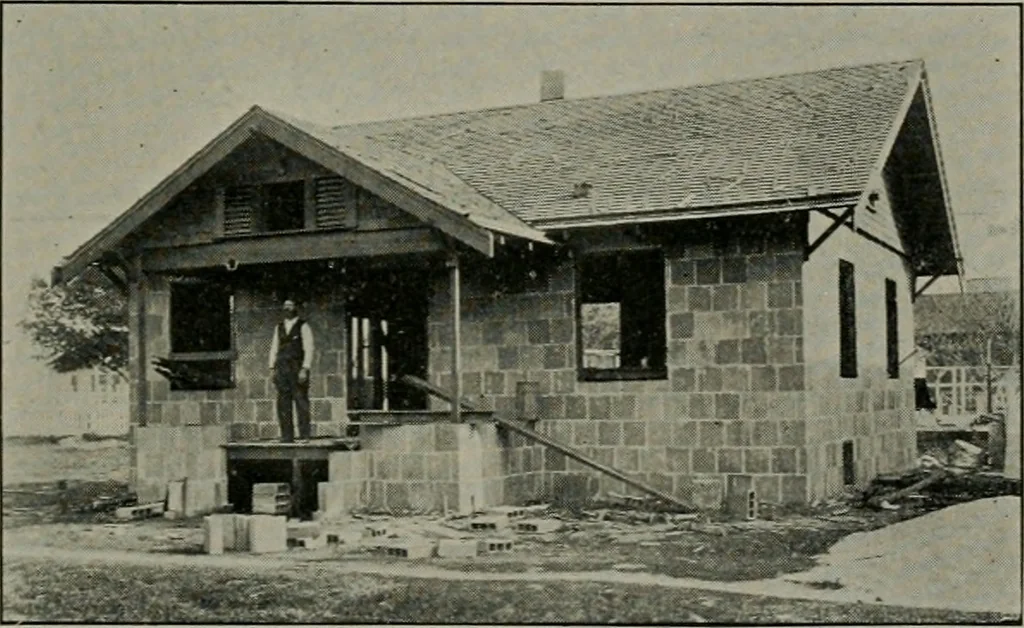 An illustration from The Architect & engineer of California and the Pacific Coast, 1905, leaf 320