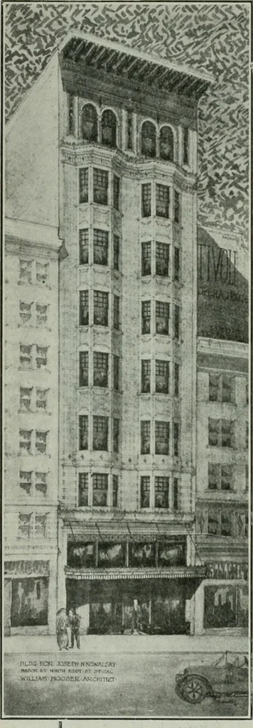 An illustration from The Architect & engineer of California and the Pacific Coast, 1905, leaf 347