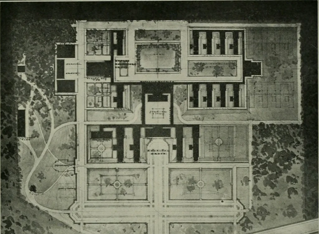 An illustration from The Architect & engineer of California and the Pacific Coast, 1905, leaf 360