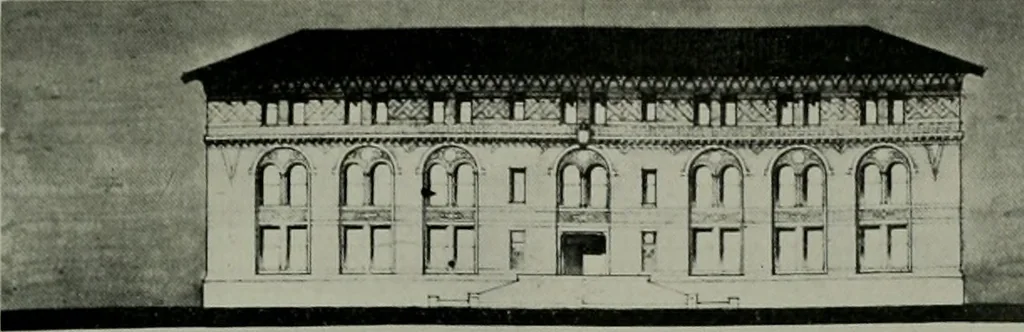 An illustration from The Architect & engineer of California and the Pacific Coast, 1905, leaf 362