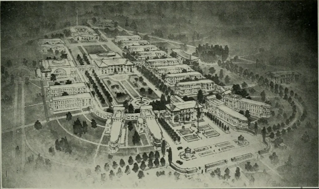 An illustration from The Architect & engineer of California and the Pacific Coast, 1905, leaf 364