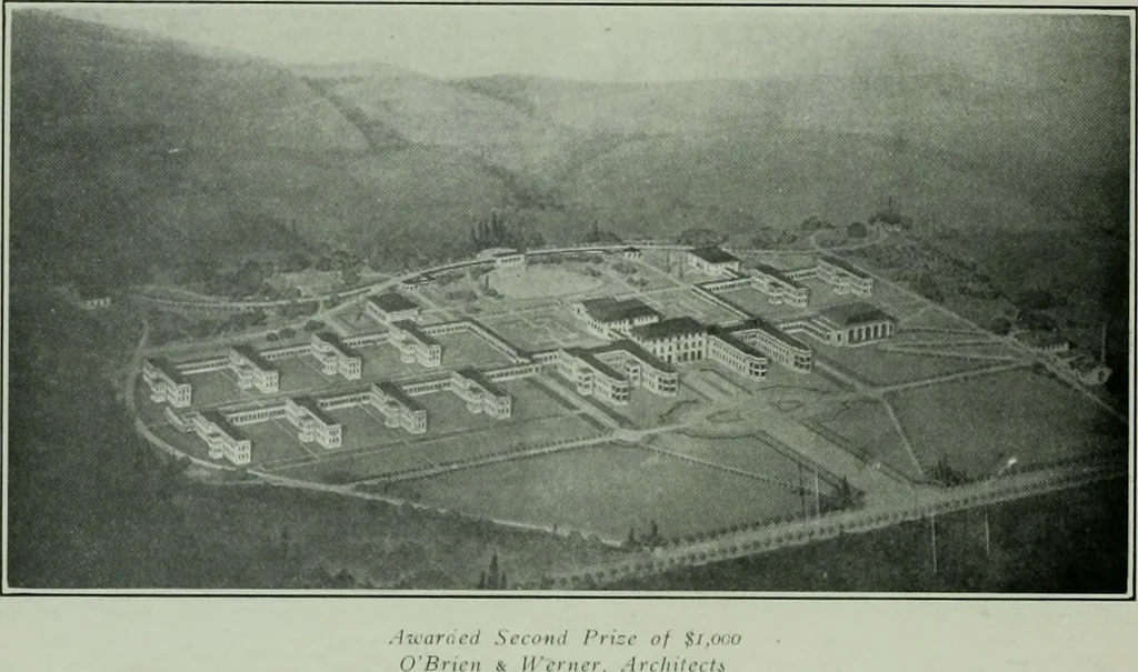 An illustration from The Architect & engineer of California and the Pacific Coast, 1905, leaf 367