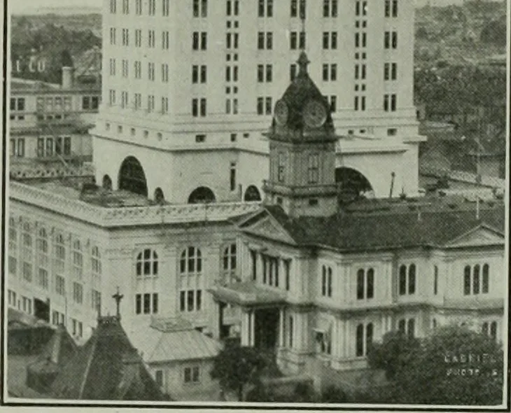 An illustration from The Architect & engineer of California and the Pacific Coast, 1905, leaf 375