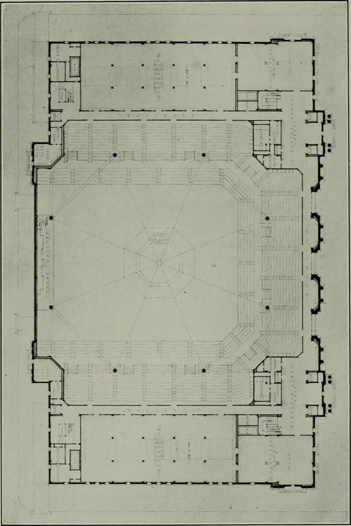 An illustration from The Architect & engineer of California and the Pacific Coast, 1905, leaf 418