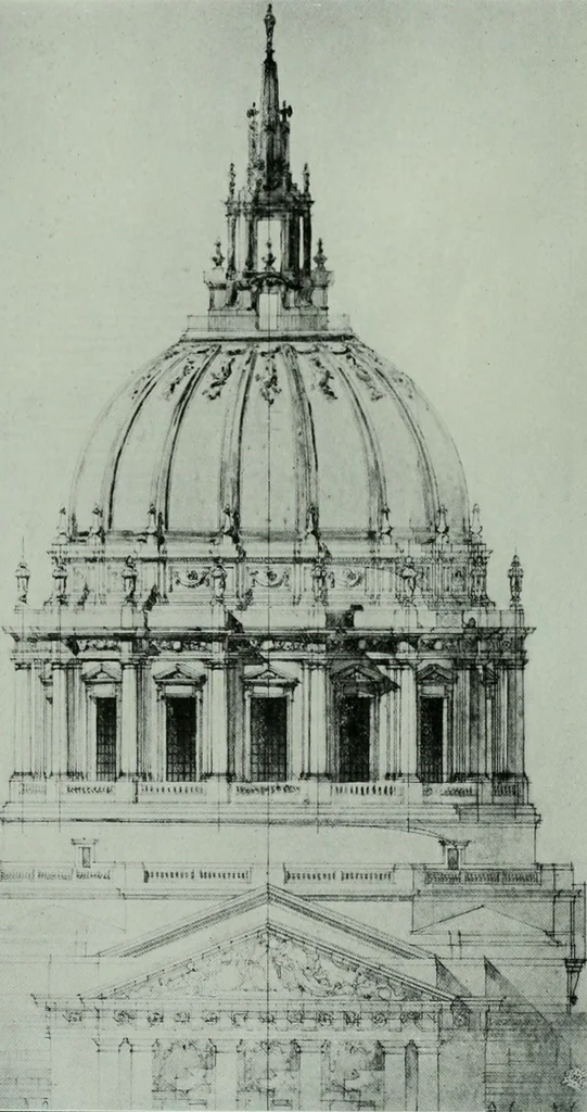 An illustration from The Architect & engineer of California and the Pacific Coast, 1905, leaf 421