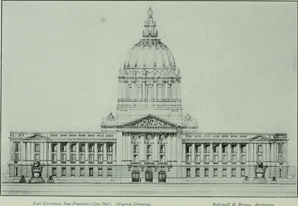An illustration from The Architect & engineer of California and the Pacific Coast, 1905, leaf 423