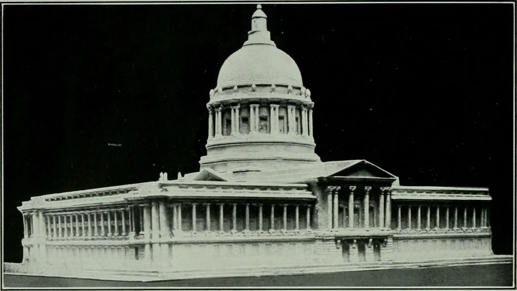 An illustration from The Architect & engineer of California and the Pacific Coast, 1905, leaf 425