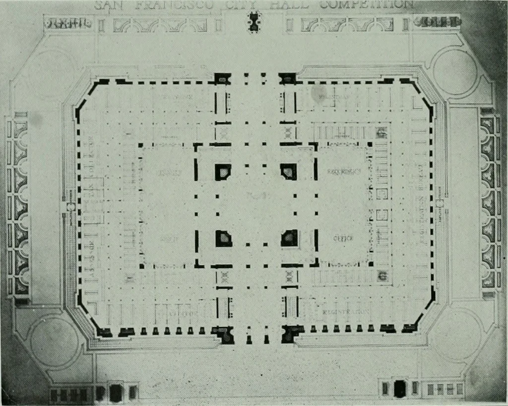 An illustration from The Architect & engineer of California and the Pacific Coast, 1905, leaf 425