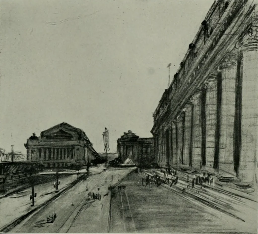 An illustration from The Architect & engineer of California and the Pacific Coast, 1905, leaf 426