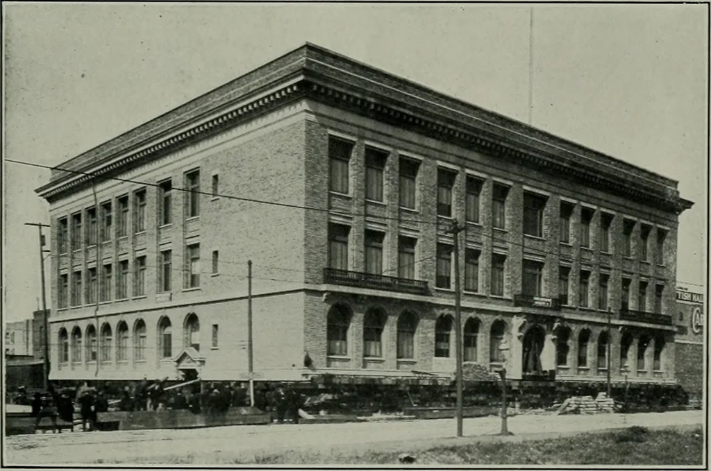 An illustration from The Architect & engineer of California and the Pacific Coast, 1905, leaf 426