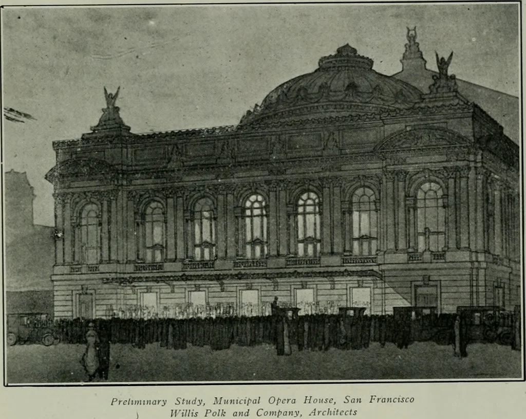 An illustration from The Architect & engineer of California and the Pacific Coast, 1905, leaf 428