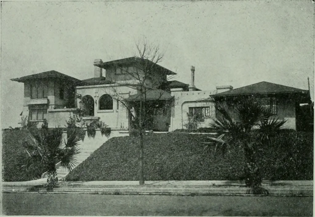 An illustration from The Architect & engineer of California and the Pacific Coast, 1905, leaf 431