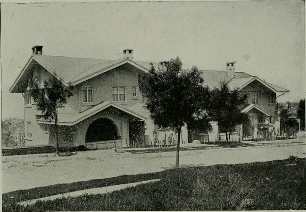 An illustration from The Architect & engineer of California and the Pacific Coast, 1905, leaf 432