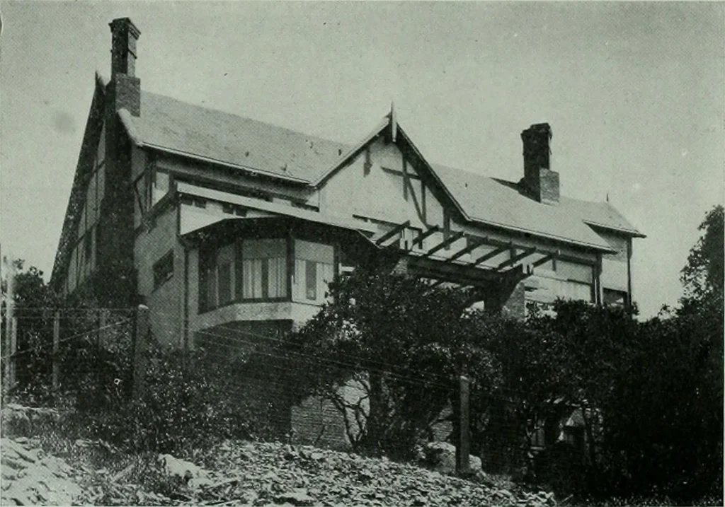 An illustration from The Architect & engineer of California and the Pacific Coast, 1905, leaf 433