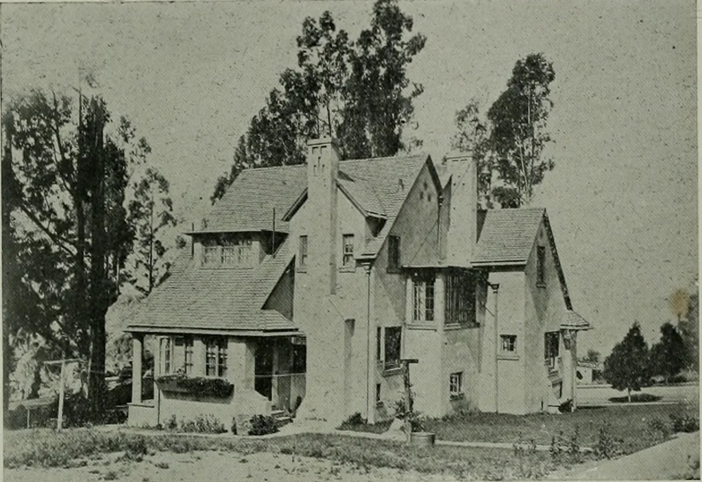 An illustration from The Architect & engineer of California and the Pacific Coast, 1905, leaf 436