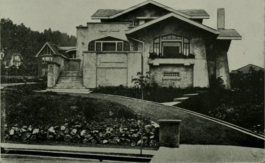An illustration from The Architect & engineer of California and the Pacific Coast, 1905, leaf 438