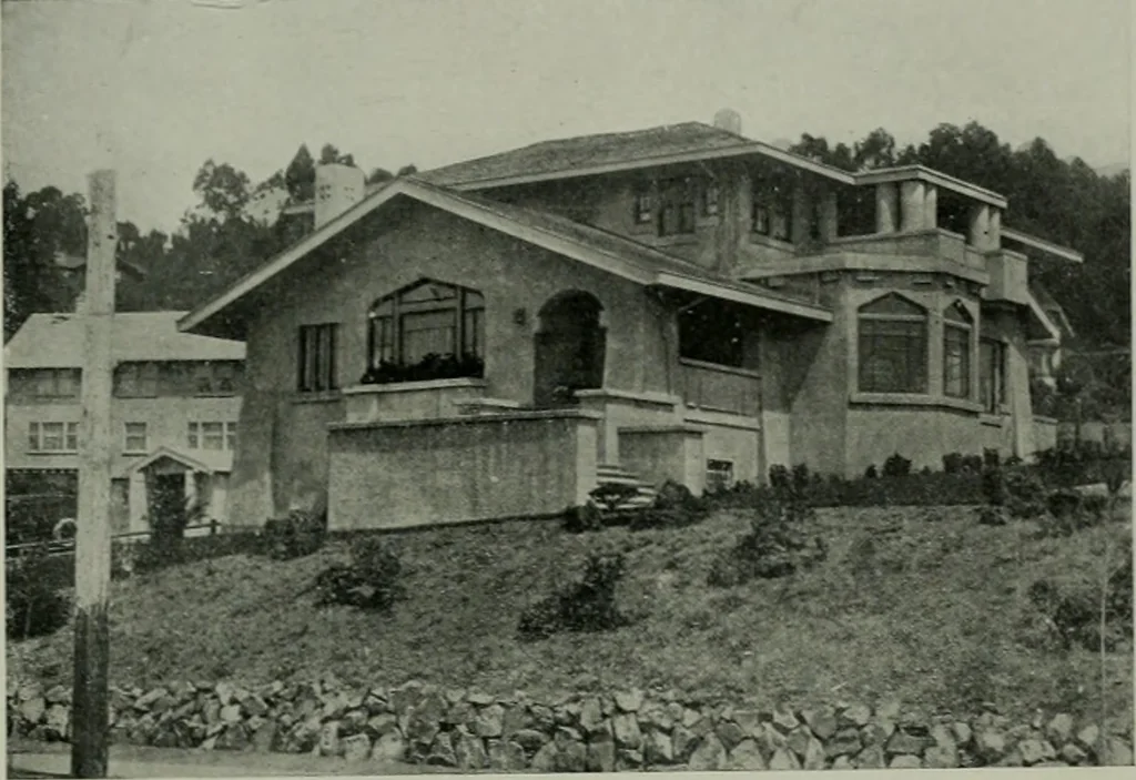 An illustration from The Architect & engineer of California and the Pacific Coast, 1905, leaf 440