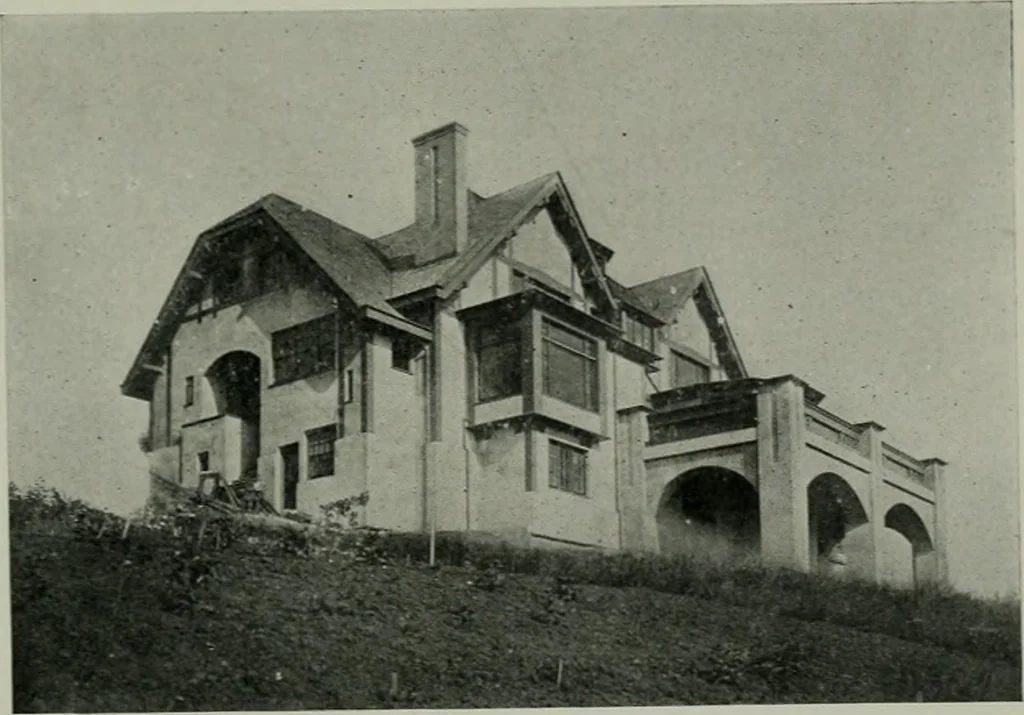 An illustration from The Architect & engineer of California and the Pacific Coast, 1905, leaf 440