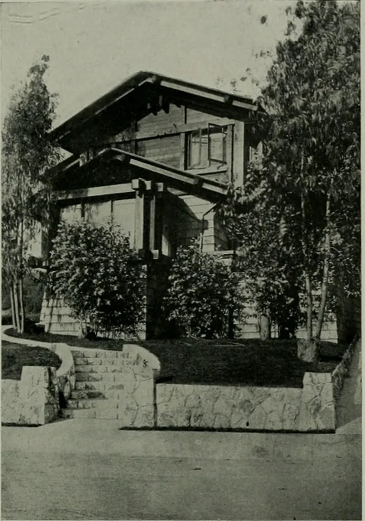 An illustration from The Architect & engineer of California and the Pacific Coast, 1905, leaf 442