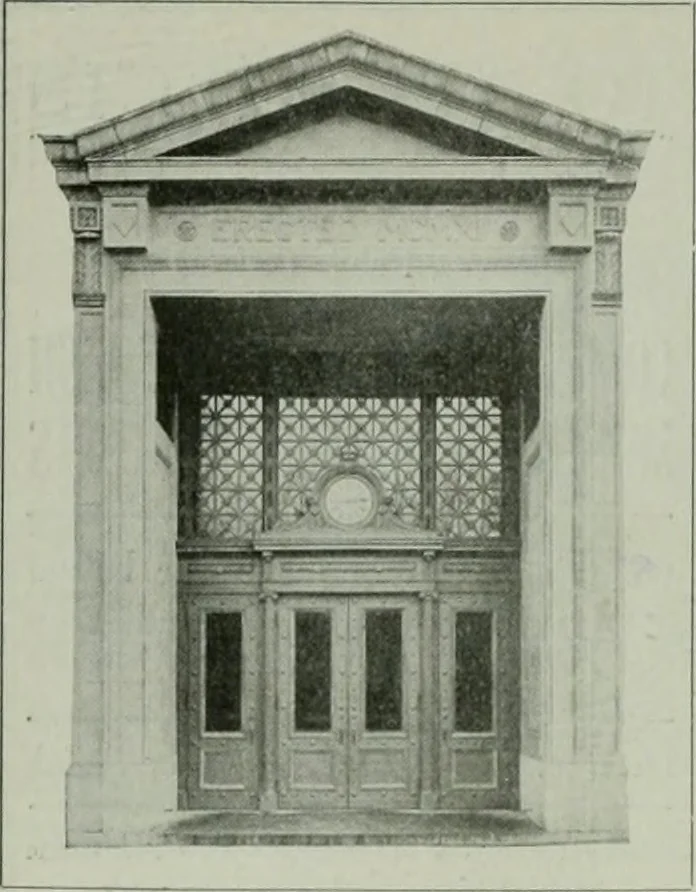 An illustration from The Architect & engineer of California and the Pacific Coast, 1905, leaf 45