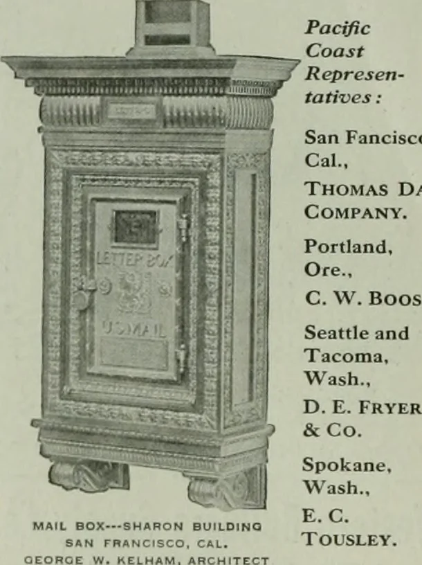 An illustration from The Architect & engineer of California and the Pacific Coast, 1905, leaf 45
