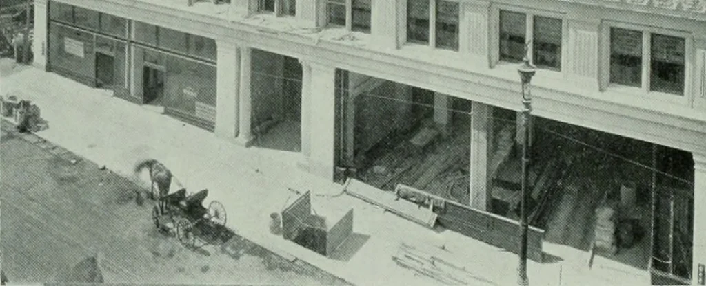 An illustration from The Architect & engineer of California and the Pacific Coast, 1905, leaf 57