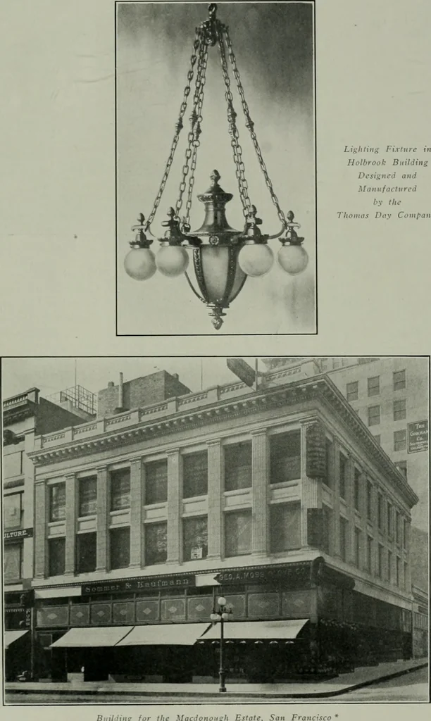 An illustration from The Architect & engineer of California and the Pacific Coast, 1905, leaf 58