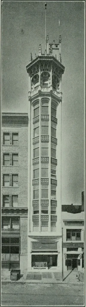 An illustration from The Architect & engineer of California and the Pacific Coast, 1905, leaf 59