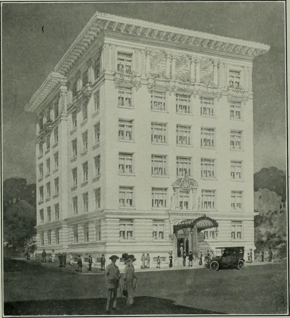 An illustration from The Architect & engineer of California and the Pacific Coast, 1905, leaf 62
