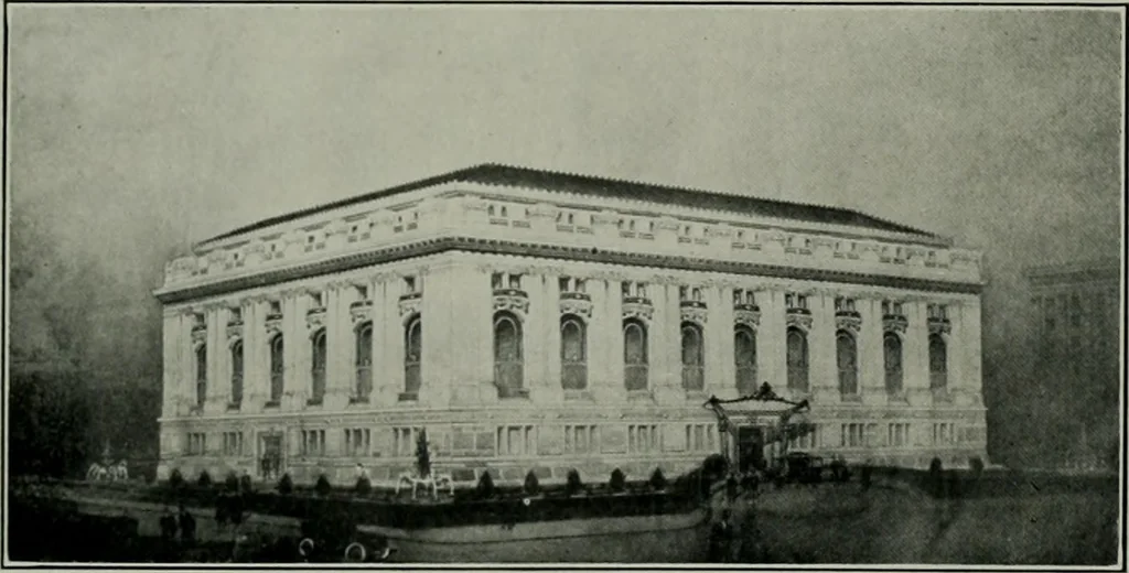An illustration from The Architect & engineer of California and the Pacific Coast, 1905, leaf 70