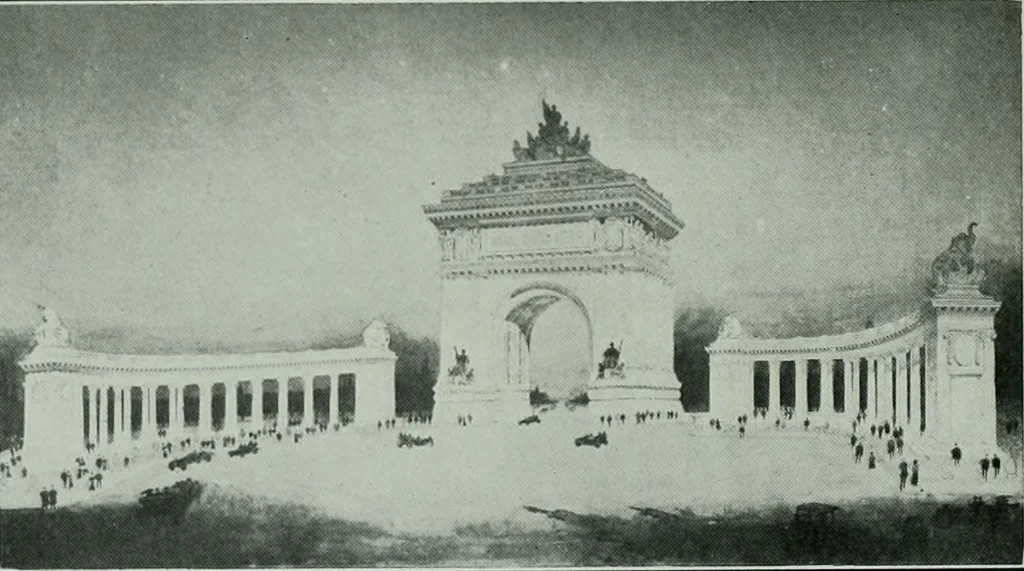 An illustration from The Architect & engineer of California and the Pacific Coast, 1905, leaf 71